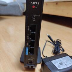 BUFFALOルーターWSR-1166DHPL2/Nの画像