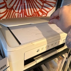 エプソンプリンター　替えインク付きの画像