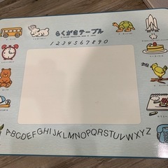 決まりました　レトロ　kids用　らくがきテーブルの画像