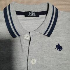 【POLO 】ポロシャツ グレー 110cmの画像