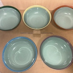 陶器製　どんぶり５点の画像