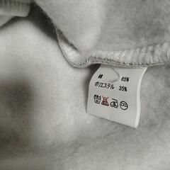 【未使用タグ付】 羽プリント フード付きワンピースの画像