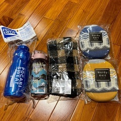 ポカリスウェット　水筒　ポーチ　湯たんぽセット