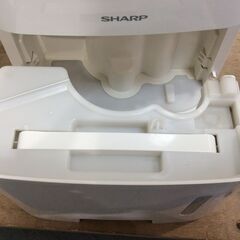 (11/29受渡済)JT9820【SHARP/シャープ 除湿機】美品 2018年製 CV-G71-W コンプレッサー式 衣類乾燥 スポット消臭の画像