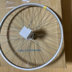 アサヒサイクル XFAN2 アルミリム 前輪 シマノハブダイナモ...