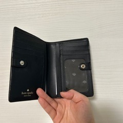 【新品未使用】katespade　二つ折りミニ財布の画像