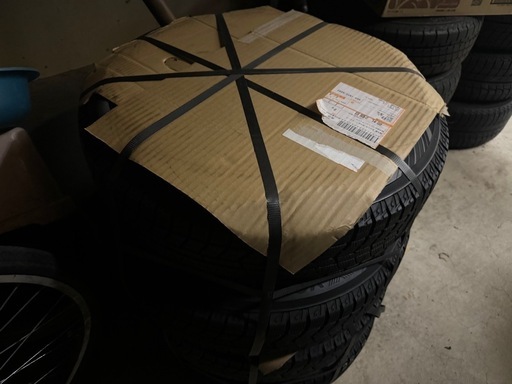 ヨコハマタイヤスタッドレスホイール付き　2022年　155/80R13