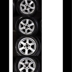 ヨコハマタイヤスタッドレスホイール付き　2022年　155/80R13の画像