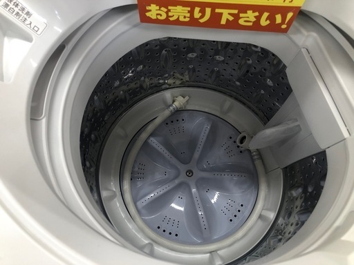 K152★2022年製SHARP製4.5㌔洗濯機★6ヶ月保証付き★近隣配送・設置可