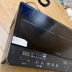 IH 2口コンロ　の画像