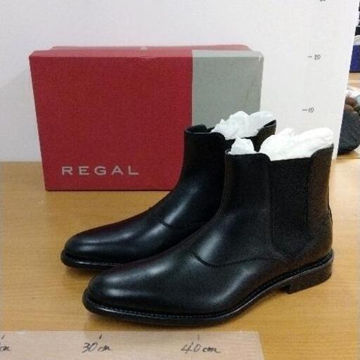 1116-689 リーガル REGAL サイドゴアブーツ 25cm