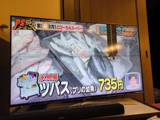 ハイセンス　液晶テレビ55型　2020年製※傷のため欠陥部あり