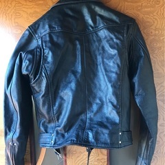 お値下げ❣️レディース　ライダースジャケット　L サイズ　革ジャンの画像