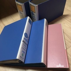 ファイル２つ穴　A4縦×3 B5横×2