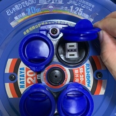 未使用品　ハタヤ(HATAYA) コードリール 防雨サンデーレインボーリール 15A 20m 屋外用 SS-20 延長コードの画像