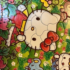 ハローキティのパズルの画像