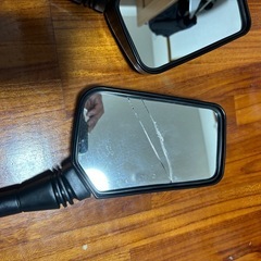 ナポレオンタイプ　バイクミラーの画像