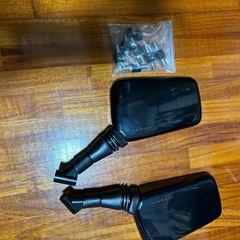 ナポレオンタイプ　バイクミラーの画像