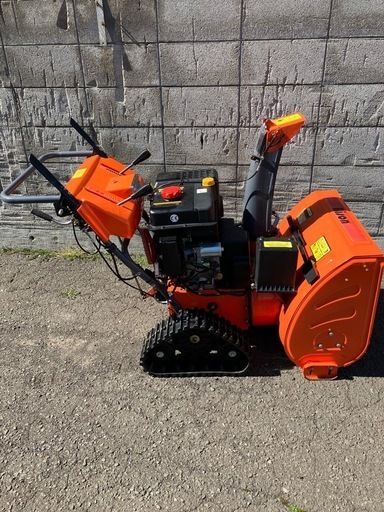 【お話し中】値下げしました！バイソン除雪機 Bison11 J00645 頑丈 美品機