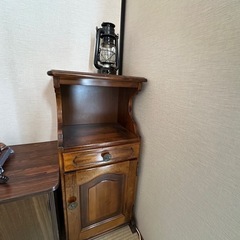 カリモク電話台