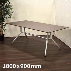 【ヤ取】≪zyt1720ジ≫ ITOKI/イトーキ ミーティングテーブル DDDP-189S-17 幅180cm 奥行90cm 1800x900mm 会議/机/デスク/おしゃれ/中古オフィス用品/宮城県仙台市 60908-07