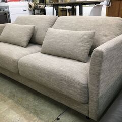 3人掛けソファ ベージュ系布製ウィンターセール開催 2千円以上