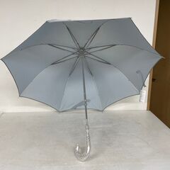 【jaguar】 未使用・保管品 ジャガー オリジナルアンブレラ 限定品 非売品 シルバー 高級 傘 Y0504の画像