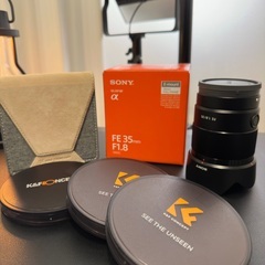 SONY FE 35mm F1.8 単焦点レンズ + K&F フィルター4枚セット【保証残あり】の画像