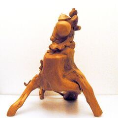 木彫り・恵比寿・大黒・No.170129-30の画像