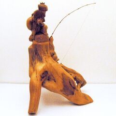 木彫り・恵比寿・大黒・No.170129-30の画像