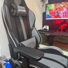 『値下げ中』AKRACING 極座　ゲーミング座椅子 の画像