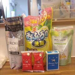 浴室用洗剤、ボディーソープ、化粧石鹸