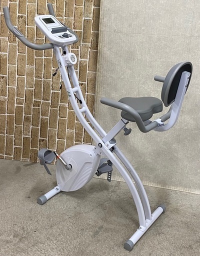 ALINCO アルインコ エアロバイク AFBX4451 クロスバイク 4451 折りたたみ式 説明書付き 白 ホワイト 健康器具 札幌市東区中沼町