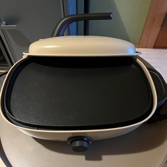 [美品]ホットプレート(ほぼ新品)取扱説明書付きの画像