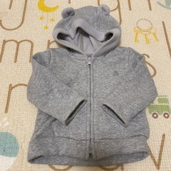 ベビーギャップ  クマ耳パーカー　6〜12ヶ月サイズ