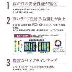 BRIDGESTONE NEWNO 155/65R14 　ブリヂストン　ニューノ　4本セット工賃込の画像