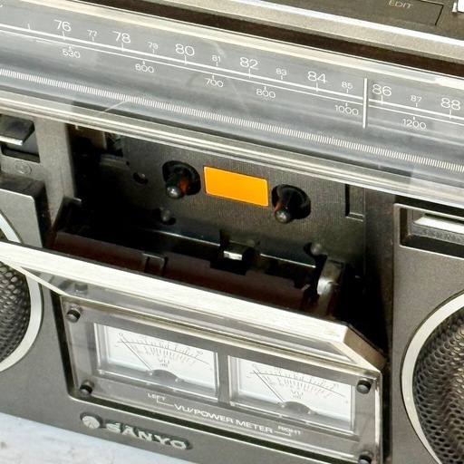 本物 サンヨー「MR9600」'70年代ステレオラジカセ IMG_2659-scaled.jpg
