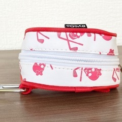 ゴルフボールケース ポーチの画像