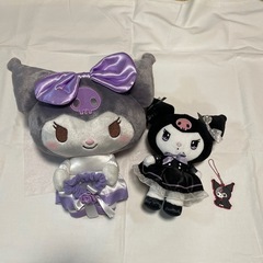 クロミちゃん　ぬいぐるみ　ラバーキーホルダー