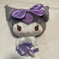 クロミちゃん　ぬいぐるみ　ラバーキーホルダーの画像