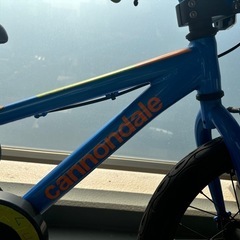 キッズ用cannondale自転車の画像