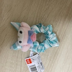 サンリオ　マイメロディ・クロミ　推しふわエアポートカラフルシュシュの画像