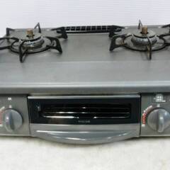 リンナイ　ガスコンロ　RTS-338WNTS-R　動作良好　LP...