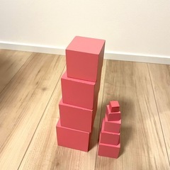【お取引中】モンテッソーリ　知育玩具の画像