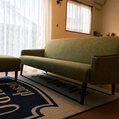 【期間限定価格】【定価14.5万】HOMESIC製3人掛けソファ