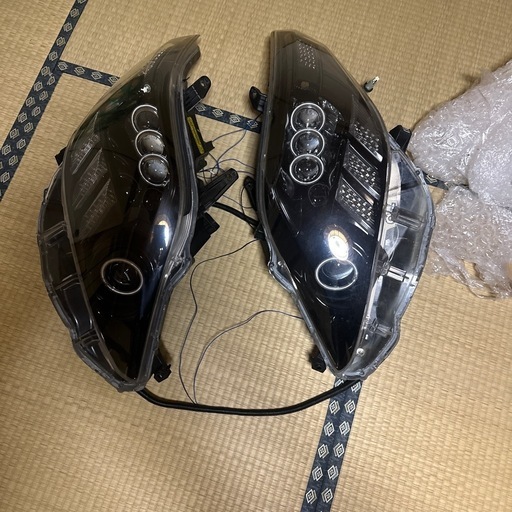 アルファード20系前期後期単用加工ヘッドライト