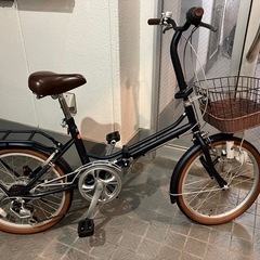 折りたたみ自転車 キャプテンスタッグ リリアン