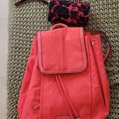 セット800円vera bradleyリュックと財布