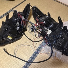 アルファード20系前期後期単用加工ヘッドライトの画像