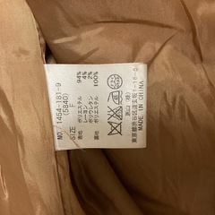 SPIRAL GIRL チェスターコートの画像